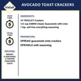 thumbnail image 5 of Triscuit Garden Herb Whole Grain Wheat Crackers 8.5 oz Crispy Healthy Snack with Bowl, 5 of 13