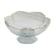 thumbnail image 2 of Bandeja para frutas y aperitivos, ideal para el hogar, la sala de estar o la mesa de centro. Bandeja plegable y portátil de dos niveles con base de madera, escurridor y estructura metálica., 2 of 9