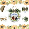thumbnail image 2 of Eveokoki Happy Passover - Hanging Porch Pesach Jewish Holiday Party Outdoor Decorations - Front Door Decor - 12x12Inches, 2 of 5