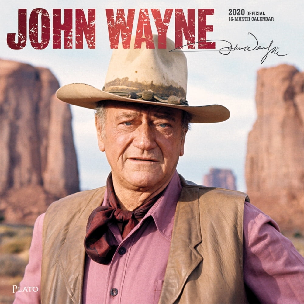John Wayne Wall Calendar 2020
