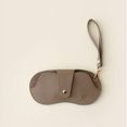 thumbnail image 1 of Sac à Lunettes en Cuir PU Motif Litchi Rétro Étui à Lunettes de Soleil Portable Cadre Myopie Étui Simple Sac à Lunettes Boîte de Rangement pour Lunettes, 1 of 4