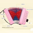 thumbnail image 4 of Accordéon à Boutons pour Enfants, 7 Touches, Instrument de Musique pour Compagnons de Jeu Éducatifs, 4 of 7