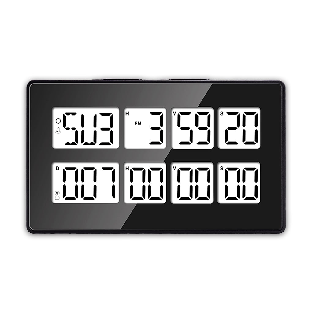 Digital Timer Stopwatch Home Office School Countdown Alarm Tabletop