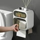 thumbnail image 4 of RKSTN tissue box Wall Mounted Tissue, Facial Towel Organizer Tissue Dispenser For Kitchen Toilet, Traceless Paper Towel With Storage Box For Bathroom, 4 of 7