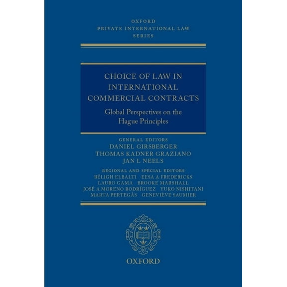 Oxford Private International Law Choice of Law in International Commercial Contracts, (Hardcover)
