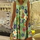 thumbnail image 2 of Vestido HUOGUO para mujer, casual, de encaje, cuello en O, estampado retro, 2 of 5