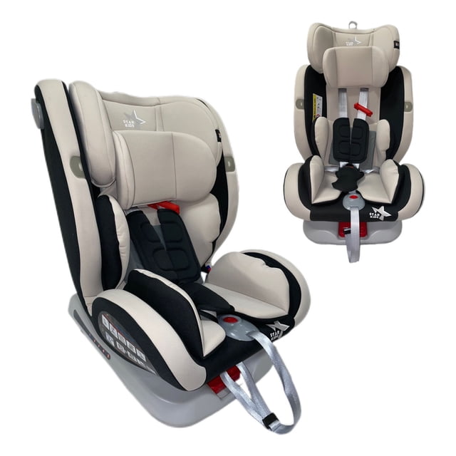 Autoasiento para Bebé Starkids Centauro 360° con Isofix Gris