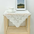 thumbnail image 3 of Mantel Con Bordado, Para Hotel, Mesa De Centro, Decoracion, Mesa De Comedor, Para Boda, Baby Shower O Como Accesorio De Fotos, Rectangular O Cuadrado., Algodon, Diametro Ormromra LL-1073, 3 of 5