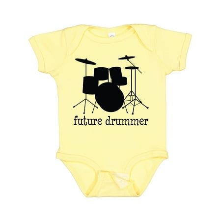 

Inktastic Future Drummer Gift Baby Boy or Baby Girl Bodysuit