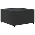 thumbnail image 2 of vidaXL 5 Piece Garden Lounge Set with Cushions Black Poly Rattan, 2 of 5