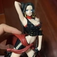 thumbnail image 2 of Figura de acción de 25 cm, figura de anime de One Piece, Fds Whip Cowboy Boa·Hancock, adornos de PVC, modelo de estatua, juguetes para niños, regalos de cumpleaños, 2 of 5