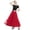 Red, variant on Ediodpoh Skirts for Women Floor Length Boneless A Line Wedding Dress Skirt Support Petticoat Underskirt Long Plus Size Long Skirts Black L