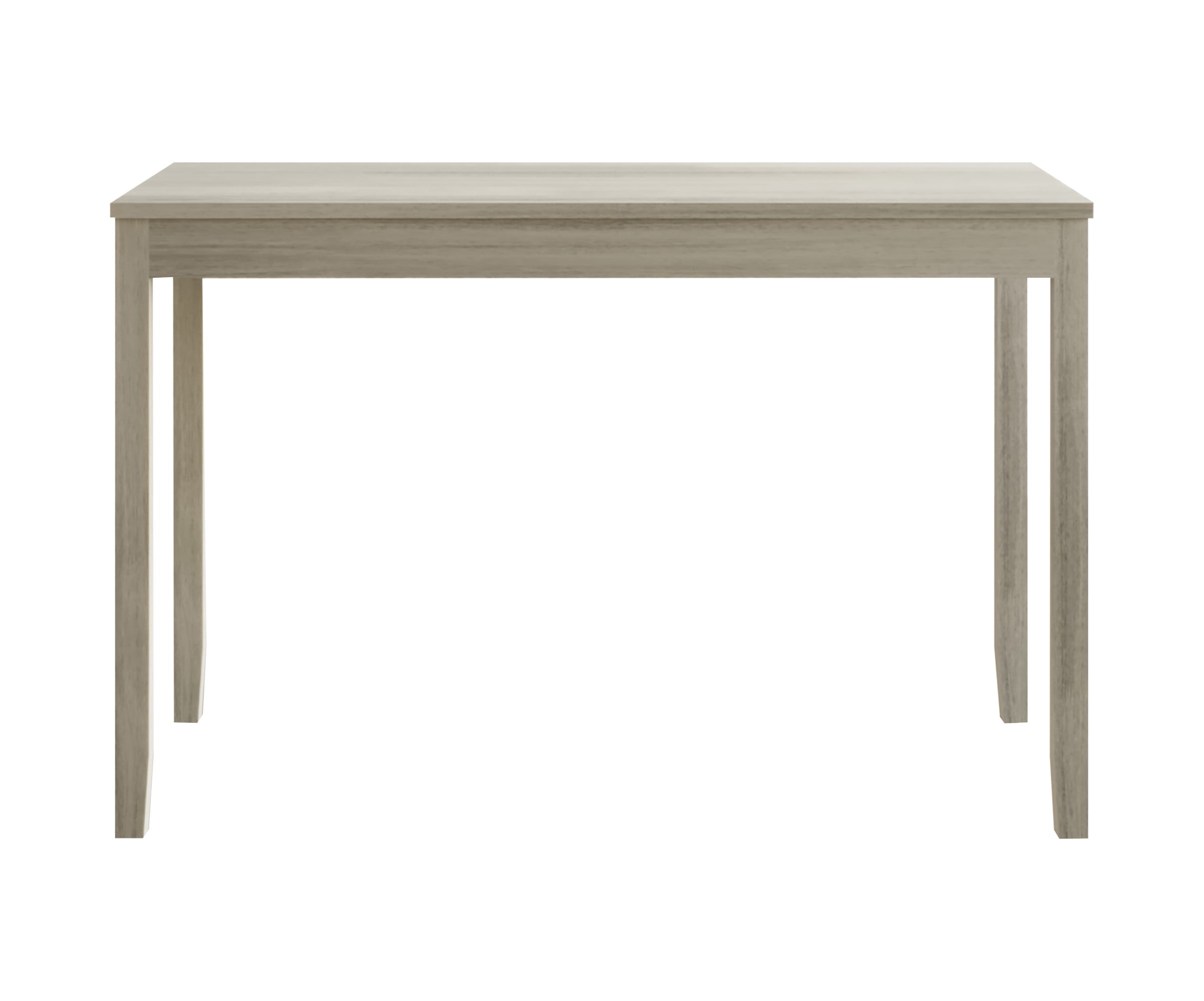 Home Design Greenville Dining Table, Rectangular top, Modern design, Compact for small spaces, Durable construction, Easy to clean, Antique Gray