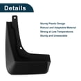 thumbnail image 4 of Unique Bargains Mud Flaps Splash Guards for Volkswagen Golf Sportsvan 2019-2020 W/Mount Accessories Mud Guards Front and Rear 1 Set, 4 of 6