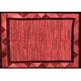 thumbnail image 1 of Ahgly Company Machine Washable Indoor Rectangle Oriental Red Modern Area Rugs, 8' x 12', 1 of 4