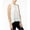 Off-White - oyster, variant on Rachel Roy Womens Sleek Keyhole Pullover Blouse, Black, Medium