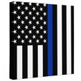 thumbnail image 2 of Ships Next Day Canvas Wall Art 10"x10", Blue American Flag Wood Framed Canvas Print Painting, Black White Striped US Flag Stars Ready to Hang Small Picture Wall Decor for Home Kitchen Nursery Office, 2 of 9