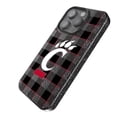 thumbnail image 2 of Keyscaper Cincinnati Bearcats Plaid Bling iPhone Case, 2 of 7