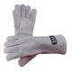 thumbnail image 5 of 1 Pares De Soldadura Guantes De Protección Soldador Guantelete Resistente Gris Claro Sunnimix Guantes de soldadura protectora, 5 of 7