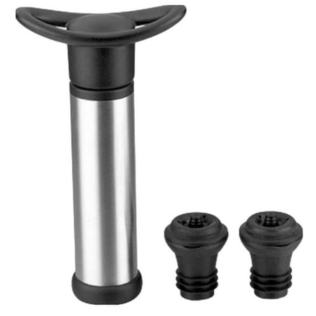 

TureClos TPE Silicone Vacuum Pump Wine Saver Bottle Sealers Drink Preserver Stopper 1 Pump+2 Hat Caps Set Bar Tools