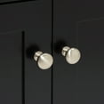 thumbnail image 2 of Ariel Hamlet 30 In. Oval Sink Bathroom Vanity With Carrara White Quartz Countertop 1.5 Edge In Black, 2 of 9