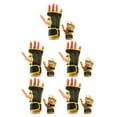 thumbnail image 3 of Destyer 2x Stay Comfortable And Stylish With Lightweight Fitness Gloves Multifunctional Yellow L 5Set, 3 of 6