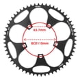 thumbnail image 4 of Road Bike Single Chainwheel 110Bcd 5 Bolts 50T-58T Narrow Wide Tooth Chainring 56T, 4 of 8