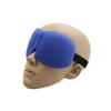 Unique Bargains Travel 3D Eye Sleep Mask Padded Shade Cover Rest Relax Sleeping Blindfold Blue