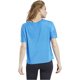 thumbnail image 2 of Reebok Perforated Tee Camiseta básica para mujer, azul, mediana, 2 of 2