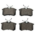 thumbnail image 4 of TRQ Rear Posi Ceramic Disc Brake Pad Kit Set for Audi Volkswagen New BFA70945, 4 of 5