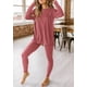 thumbnail image 3 of Conjunto de Lounge PRETTYGARDEN para Mujer 2 Piezas Manga Larga Talla M, 3 of 8