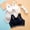 White+Navy blue+Gray, variant on BESLY Girls Cotton Training Bras Teens Sports Bras for Kids