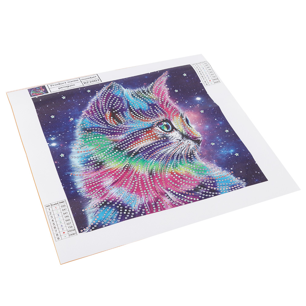 Ccdes Diamond Painting, Diamond Painting Kit,DIY 5D Crystal Stone Painting Colorful Animals