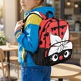 thumbnail image 2 of Uorisanigo Ladybug Cartoon Print Kids Backpack for Elementary Girls, Large Capacity Schoolbag with Side Pocket, Lightweight Casual Daypack for Back to School Travel, 2 of 7
