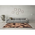 thumbnail image 3 of Ahgly Company Indoor Rectangle Oriental Brown Modern Area Rugs, 6' x 9', 3 of 4