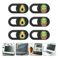 thumbnail image 3 of Weiweiguan 6PCS Camera Cover Slide Blocker Replacement Cartoon Pattern Webcam Cover Slider, 3 of 6