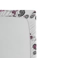 thumbnail image 2 of Ambesonne Paisley Fitted Sheet, Abstract Cultural Swirling, Twin Size, Black Grey and Pink, 2 of 2