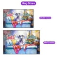 thumbnail image 5 of Watercolor Hello Winter Great Dane Chill Christmas Welcome Indoor Rug Danes Dog Lover Gifts Carpet Living Bed Room Sofa Home Decor - 00016, 5 of 5
