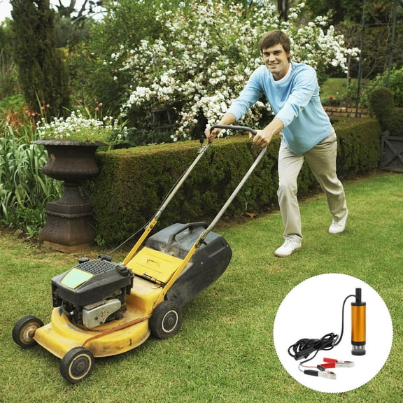 WHAMVOX 1pc Oil Extractor Pump Electric Oil Extractor Pump Oil Suction Pump (Golden)