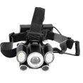 thumbnail image 1 of Headlight, 1200LM Zoom Headlamp, Electric Quantity Display 5 Light Modes for Outdoor Traveling Night Riding, 1 of 8