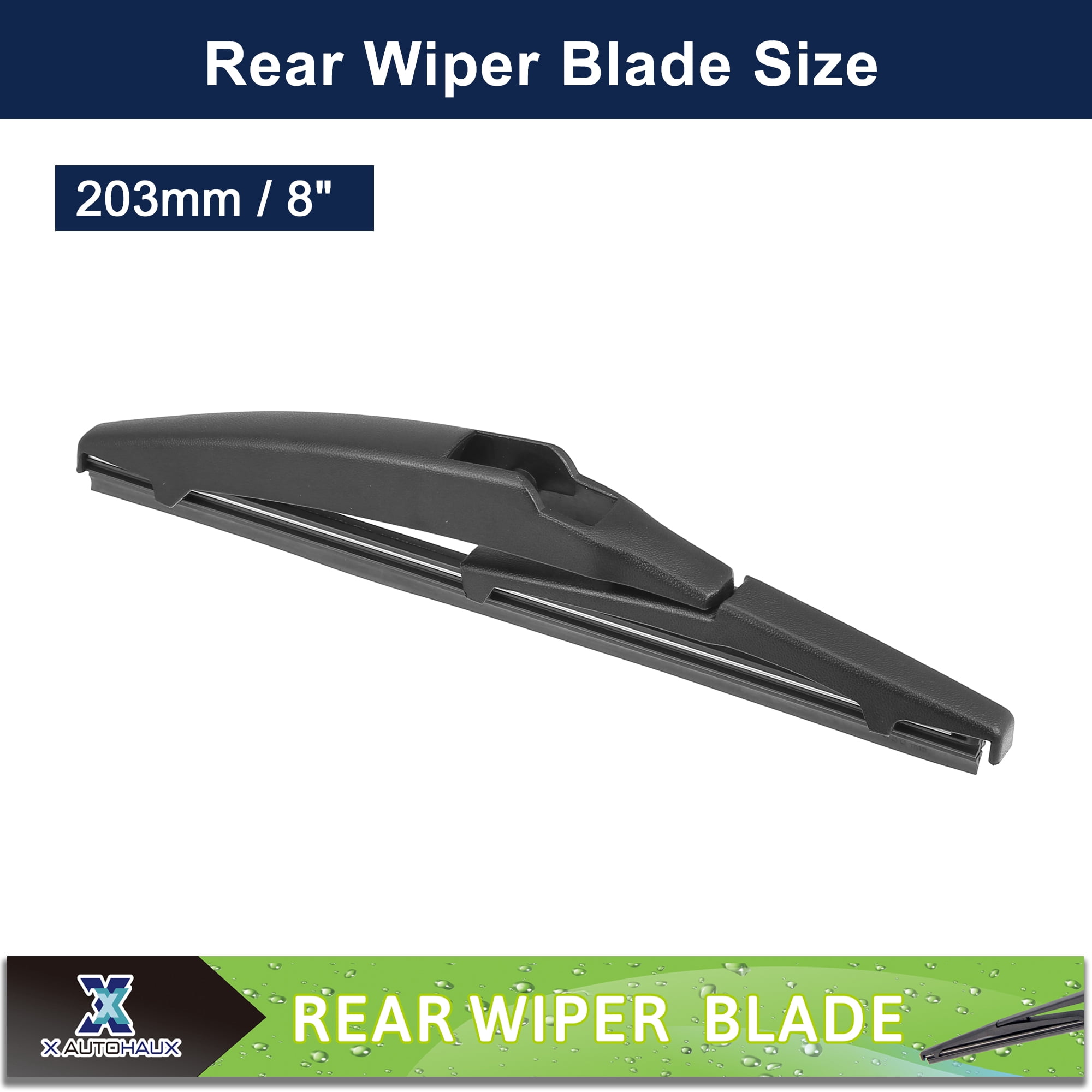 Unique Bargains 2 Pcs Rear Wiper Blade for Lexus CT200h 2011-2017