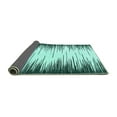 thumbnail image 2 of Ahgly Company Indoor Rectangle Abstract Turquoise Blue Modern Area Rugs, 7' x 10', 2 of 4
