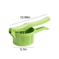 Lixmnse Large Capacity Salad Spinner Strainer, Ergonomic Design BPA