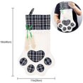 thumbnail image 2 of Christmas Stocking Pet Paw, Dog Cat Large Paw Hanging Stockings, 2 of 5