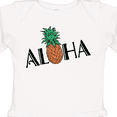 thumbnail image 4 of Inktastic Aloha- with pineapple Boys or Girls Long Sleeve Baby Bodysuit, 4 of 5