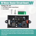 thumbnail image 5 of 1 Set Universal RV Water Heaters Control Circuit Board RV Water Heater PC Circuit Control Board Black, 5 of 6