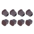 thumbnail image 4 of 8Pcs Chair Leg Cover, TPE Floor Protector With Felt Pad, Furniture Legs  Set Kit For Table, Stool, Brown, 4 of 8