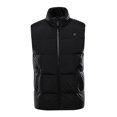thumbnail image 2 of Chaleco eléctrico para hombre Chaqueta con calefacción USB Winter Body Warmer Chaleco a prueba de viento s 2XL SM SunniMix Chaleco calefactable Cuerpo cálido, 2 of 8