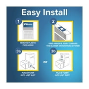 Filtrete 20x25x5 HVAC Furnace Air Filter, MPR 1550 MERV 12, Allergens, Bacteria & Viruses, 1 Filter