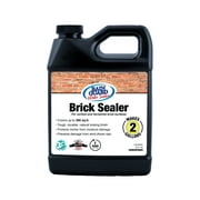 Rain Guard Water Sealers SP-3002 Brick Sealer Concentrate - Water Repellent for Interior or Exterior Brick - Covers up to 300 Sq. Ft, 32 oz Makes 2 Gallons, Invisible Clear